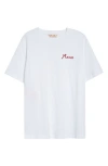 Marni Cotton Logo-print Short-sleeve T-shirt In White