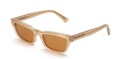 Marni Floosa Kobicha V4b Men's Sunglasses Brown Size 54 In Opaque Kobicha Brown