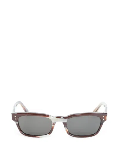 Marni Floosa Square-frame Sunglasses In Brown