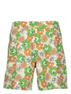 Marni X Paloma Funky Charm Explosion Boxer Short In Green