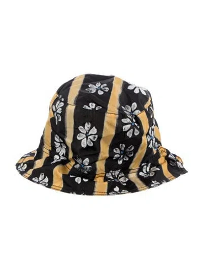 Pre-owned Marni Floral Pattern Bucket Hat In Multi