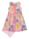 Marni Floral-pattern Midi Dress In Multi