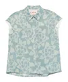 Marni Floral-pattern Shirt In Green