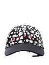 Marni Logo Embroidered Twill Baseball Cap In Black