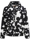 MARNI FLORAL-PRINT COTTON HOODIE