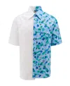 Marni Floral Cotton Bowling Shirt In White