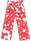 Marni Cotton Pants In Red