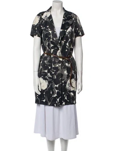 Pre-owned Marni Floral Print Jacket In Multi