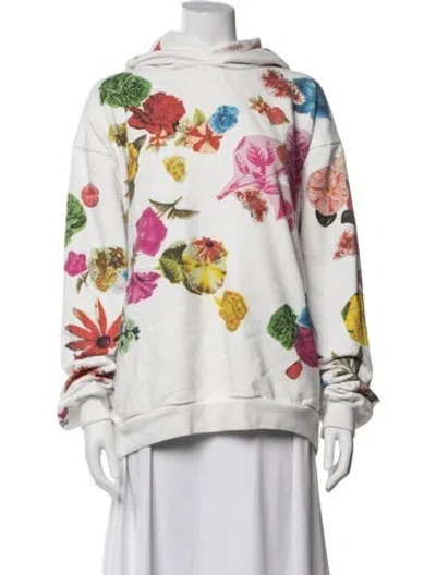 Pre-owned Marni Floral Print Pajamas In White