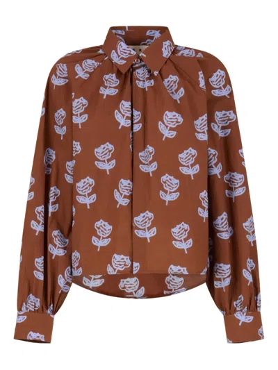 MARNI FLORAL-PRINT SHIRT