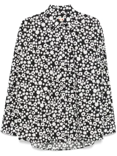 MARNI FLORAL-PRINT SHIRT