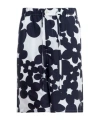 Marni Trousers Floral Print In Black