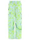 MARNI FLORAL PRINTED RELAXED FIT CARGO TROUSERS