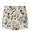 Marni Floral Printed Shorts In Multi