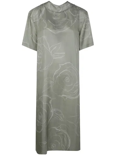 MARNI MARNI FLORAL SHIRT DRESS