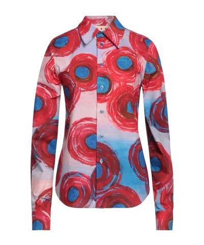 Marni Floral Shirt In Purple