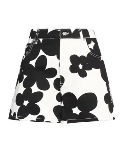 Marni Floral Shorts In Black