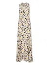 Marni Floral Tie Dress In Multi