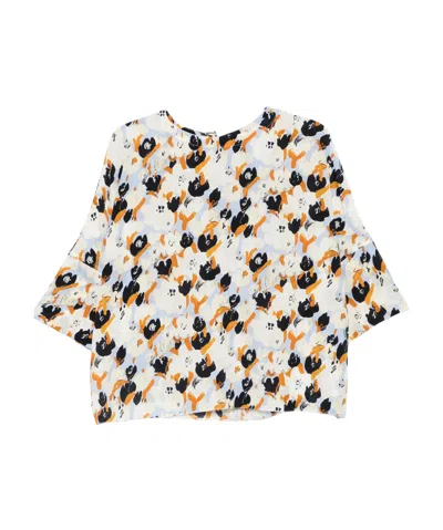 MARNI FLORAL-PATTERN BLOUSE