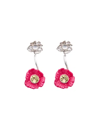 MARNI MARNI FLOWER POP DROP EARRINGS