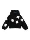 Marni Faux-shearling Hooded Jacket In Black