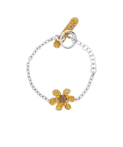 Marni Rhinestone Daisy Bracelet In Multi