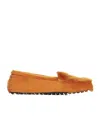 Marni Fluffy Slip-on Flat Shoes In Orange