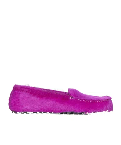 MARNI MARNI FLUFFY SLIP-ON FLAT SHOES