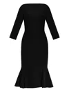 Marni Fluted-hem Midi Dress