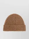 Marni Fold-over Knitted Ribbed Hats