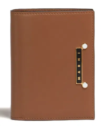 Marni Folded Leather Wallet