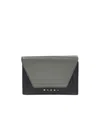 Marni Folding Wallet In Gray