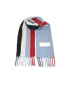 Marni Alpaca And Mohair Scarf Scarves And Foulards Multicolor In Blue