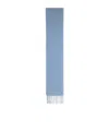Marni Light Blue Alpaca Blend Scarf In Blue