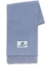 Marni Fringed Scarf In Blue