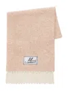 Marni Fringed Scarf In Neutral