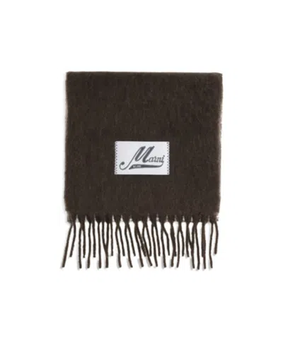 MARNI FRINGED SCARF