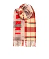Marni Wool Long Scarf In Nude