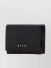 MARNI FRONT COIN POCKET BIFOLD LEATHER WALLET