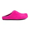 Marni Pink Fussbett Sabot Slip-on Loafers In Pink