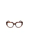 Marni Geometric Frame Plain Mirror In Brown