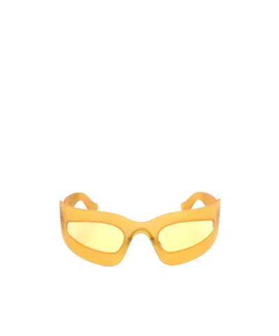 Marni Full Frame Sunglasses In Yellow