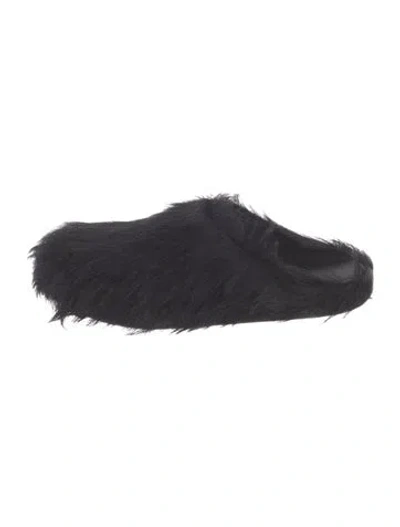 Pre-owned Marni Fur In Black