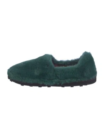 Pre-owned Marni Fur In Green