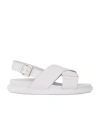 Marni Fussbett Sandals In White