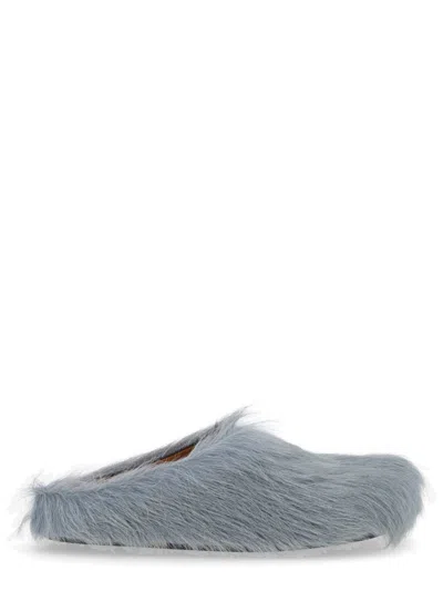 MARNI FUSSBET PLUSH CALF HAIR LOAFERS