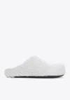 Marni Fussbett Sabot Genuine Calf Hair Clog In Gray