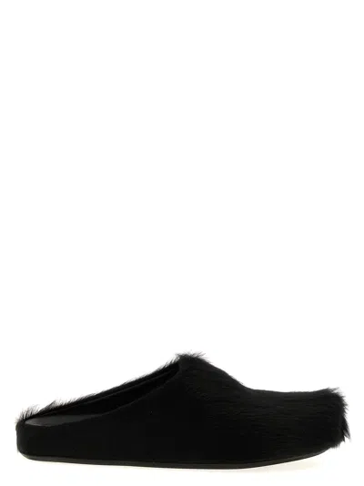 MARNI FUSSBETT FLAT SHOES BLACK