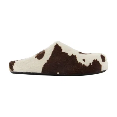 Marni Fussbett Mule In Animal Print