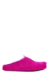 Marni Pink Fussbett Sabot Slip-on Loafers In Pink